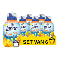 Lenor Aanbieding: Lenor Wasverzachter Fresh Air Outdoorable Stralende Zon 3024 ml (6 flessen - 216 wasbeurten)  SLE00555