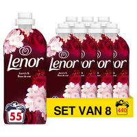 Aanbieding: Lenor Wasverzachter Jasmin & Rose 1150 ml (8 flessen - 440 wasbeurten) SLE00662