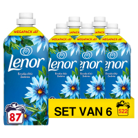Aanbieding: Lenor Wasverzachter Ocean Breeze 1872 ml (6 flessen - 522 wasbeurten) SLE00674
