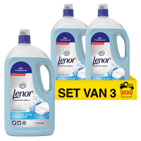 Lenor Aanbieding: Lenor Wasverzachter Professional Sea Breeze 4 Liter (3 flessen - 600 wasbeurten)  SLE00141