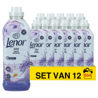 Aanbieding: Lenor Wasverzachter Violet Bloesem 882 ml (12 stuks - 504 wasbeurten) SLE00658