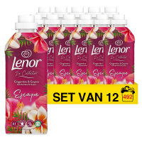 Lenor Aanbieding: Lenor Wasverzachter Wilde Bloemen 861 ml (12 flessen - 492 wasbeurten)  SLE00365