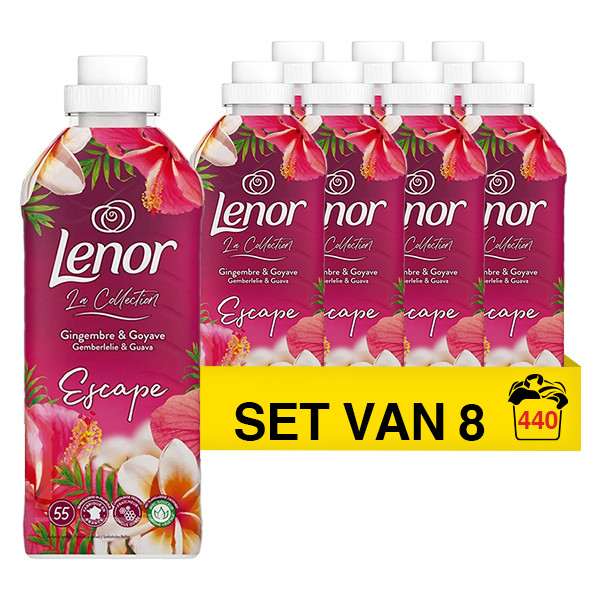Lenor Aanbieding: Lenor Wasverzachter Wilde Bloemen (8 flessen - 440 wasbeurten)  SLE00485 - 1