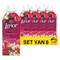 Lenor Aanbieding: Lenor Wasverzachter Wilde Bloemen (8 flessen - 440 wasbeurten)  SLE00485