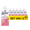 Aanbieding: Lenor Wasverzachter Zijdebloesem & Pioenroos (12 flessen - 480 wasbeurten) SLE00449 - 1