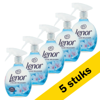 Lenor Aanbieding: Lenor kledingverfrisser & kreukverwijderaar Spring Awakening (5 flessen - 500 ml)  SLE00309