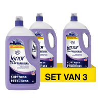 Aanbieding: Lenor Professional Paarse Bloesem Wasverzachter (3 flessen - 600 wasbeurten) SLE00595