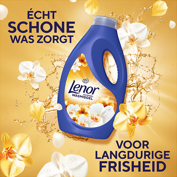 Lenor Vloeibaar Wasmiddel Gouden Orchidee 2250 ml (50 wasbeurten) SLE00685 - 5