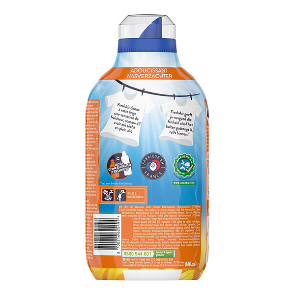 Lenor Wasverzachter Fresh Air Outdoorable Stralende Zon 840 ml (60 wasbeurten) SLE00556 - 2