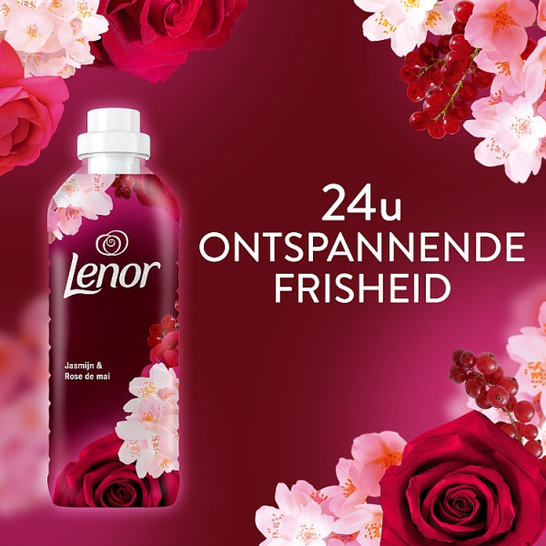 Lenor Wasverzachter Jasmijn & Rose de Mai 882 ml (42 wasbeurten) SLE00562 - 6