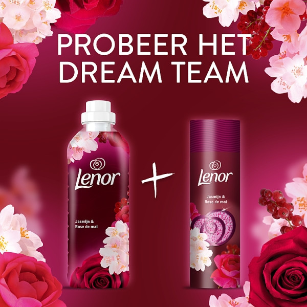 Lenor Wasverzachter Jasmijn & Rose de Mai 882 ml (42 wasbeurten) SLE00562 - 7