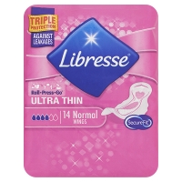 Libresse Normal Ultra Thin Maandverband | Vleugels (14 stuks) SLI00015