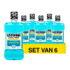 Aanbieding: 6x Listerine Cool Mint mondwater (500 ml)