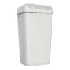Lucart EcoNatural Flow Afvalbak | 23 liter | Wit | 892517 SLU00074 - 1