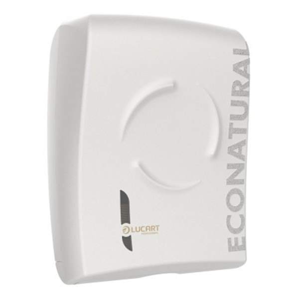 Lucart EcoNatural Flow Vouwhanddoek Dispenser | Wit | 892514 SLU00054 - 1