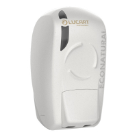 Lucart EcoNatural Flow Zeepdispenser | 400 ml | Wit | 892516 SLU00070