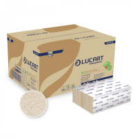 Lucart EcoNatural Z20 Z-vouw handdoeken | 2-laags | 15 pakken | 200 vel | Bruin | 864052 SLU00030