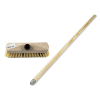 Luiwagen schrobborstel compleet | 23 cm borstel | 130 cm steel (123schoon huismerk)