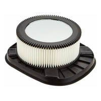 Makita HEPA fijnstoffilter DVC861/ 197166-6 (Origineel)  SMA00203