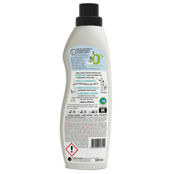Marcel's Green Soap 0% Universeel Wasmiddel 1 liter (23 wasbeurten) SMA00335 - 2