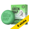 Aanbieding: 6x Marcel's Green Soap shampoo bar tonka & muguet (90 gram)