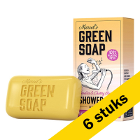 Marcel's Green Soap Aanbieding: 6x Marcel's Green Soap shower bar vanille & kersenbloesem (150 gram)  SMA00141
