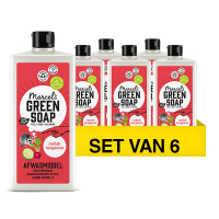 Marcel's Green Soap Aanbieding: Marcel's Green Soap Afwasmiddel Radijs & Bergamot (6 flessen - 500 ml)  SMA00101