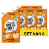 Aanbieding: Marcel's Green Soap Afwasmiddel Sinaasappel & Jasmijn navulling (6 zakken - 500 ml)