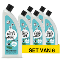 Aanbieding: Marcel's Green Soap Munt & Eucalyptus Toiletreiniger (6 stuks à 750 ml) SMA00334