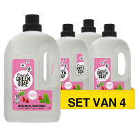 Aanbieding: Marcel's Green Soap Patchouli & Cranberry Universeel Wasmiddel 3 liter (4 flessen - 276 wasbeurten) SMA00338