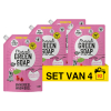 Aanbieding: Marcel's Green Soap Vloeibaar Wasmiddel Navulling Patchouli & Cranberry 1 Liter (4 pakken - 92 wasbeurten)