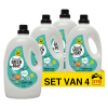 Aanbieding: Marcel's Green Soap Vloeibaar Wasmiddel Perzik & Jasmijn 3 liter (4 flessen - 276 wasbeurten) SMA00272 - 1