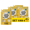 Aanbieding: Marcel's Green Soap Wasmiddel Navulling Vanille & Katoen 1 Liter (4 pakken - 92 wasbeurten)
