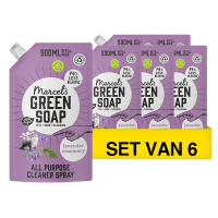 Marcel's Green Soap Aanbieding: Marcel's Green Soap allesreiniger Lavendel en Rozemarijn navulling (6 zakken - 3000 ml)  SMA00250