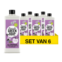Marcel's Green Soap Aanbieding: Marcel's Green Soap allesreiniger Patchouli en Cranberry (6 flessen - 3000 ml)  SMA00091