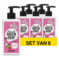 Marcel's Green Soap Aanbieding: Marcel's Green Soap handzeep Patchouli en Cranberry (6 flessen - 3000 ml)  SMA00111