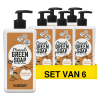 Aanbieding: Marcel's Green Soap handzeep Sandelhout en Kardemom (6 flessen - 3000 ml)