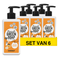 Marcel's Green Soap Aanbieding: Marcel's Green Soap handzeep Sinaasappel en Jasmijn (6 flessen - 3000 ml)  SMA00112