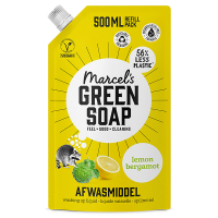 Marcel's Green Soap Afwasmiddel Navulling Lemon & Bergamot (500 ml)
