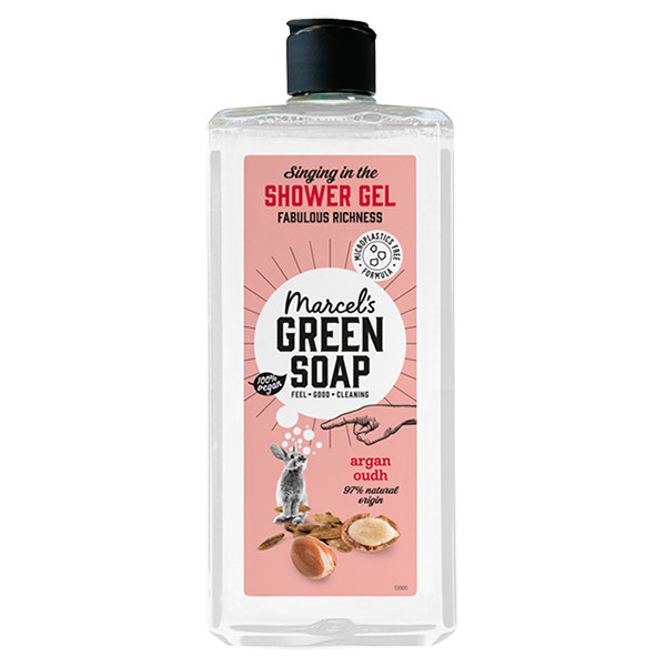 Marcel's Green Soap Shower gel Argan & Oudh (300 ml)  SMA00237 - 1