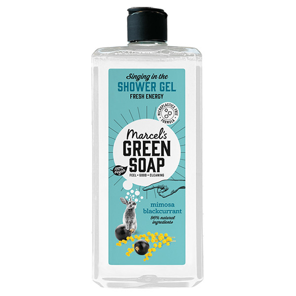 Marcel's Green Soap Shower gel Mimosa & Black Currant (300 ml)  SMA00241 - 1