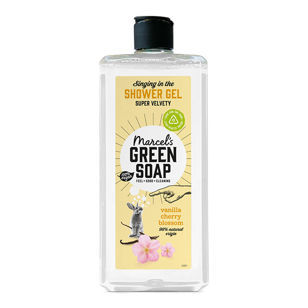 Marcel's Green Soap douchegel Vanille en Kersenbloesem (300 ml)  SMA00062 - 1