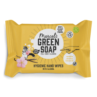 Marcel's Green Soap hand doekjes Vanille en Kersenbloesem (15 stuks)  SMA00061