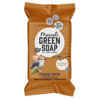 Marcel's Green Soap hygiënische doekjes Sandelhout en Kardemom (60 stuks)  SMA00255