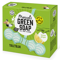 Marcel's Green Soap toiletblok Citroen en Gember (35 gram)  SMA00263