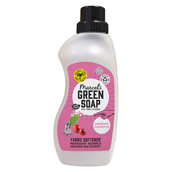 Marcel's Green Soap wasverzachter patchouli en cranberry (750 ml)  SMA00083 - 1