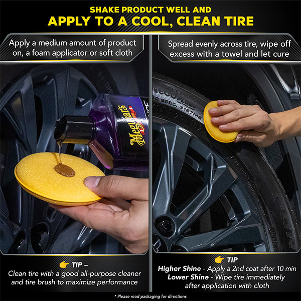 Meguiars Gold Class Endurance Tire Gel (473 ml) SME01053 - 4