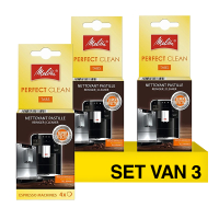 Aanbieding: Melitta Perfect Clean tabs espresso koffiezetapparaat (3 verpakkingen à 4 tabletten - 1,8 gram) SME01068