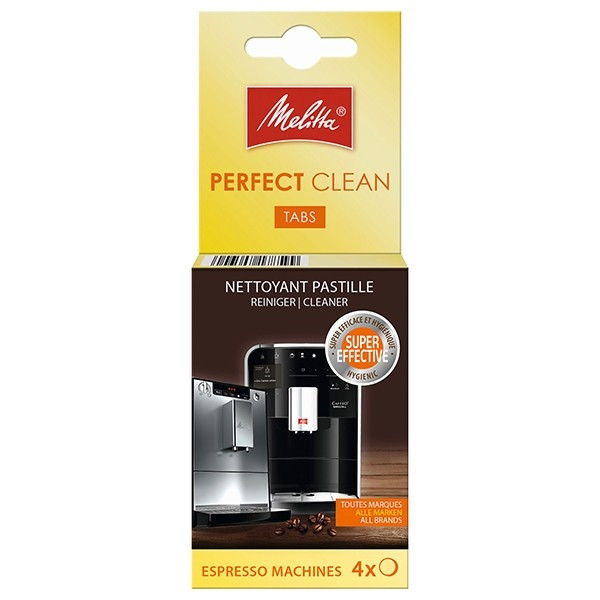 Melitta Perfect Clean tabs espresso koffiezetapparaat (4 x 1,8 gram)  SME00006 - 1