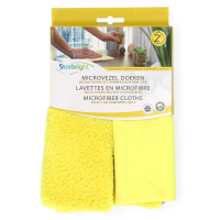 Microvezeldoek Afstoffen 35x35cm | 2 stuks (123schoon huismerk) SDR07319